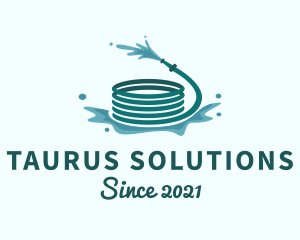 Clean Water Hose  logo design