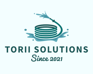 Clean Water Hose  logo design