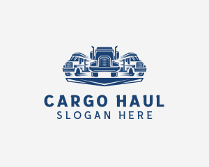 Trucking Shipping Logistics logo design