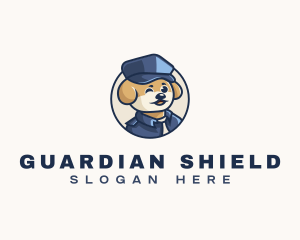 Dog Police Officer logo design