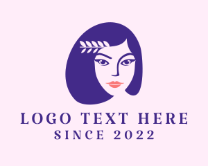 Pretty - Nature Fashion Woman logo design