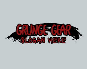 Grunge - Grunge Brush Business logo design