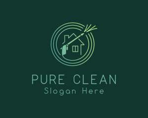 House Cleaning Pressure Washer logo design