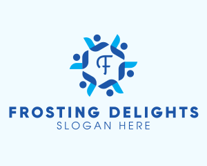 Frosting - Blizzard Flower Frosting logo design
