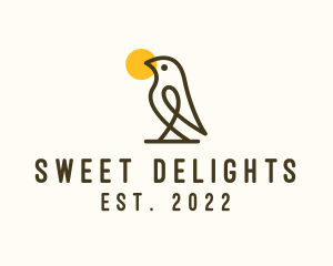 Birdwatch - Bird Sunset Park logo design
