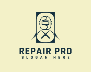 Metal Repair Welding logo design