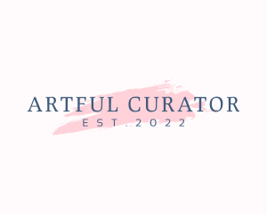 Watercolor Beauty Cosmetics logo design