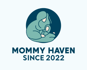 Mommy - Pediatric Breastfeeding Maternity logo design