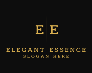 Elegant Wellness Luxury logo design