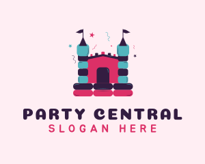 Parties - Bounce Castle Party logo design