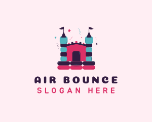 Bounce Castle Party logo design