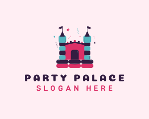 Parties - Bounce Castle Party logo design