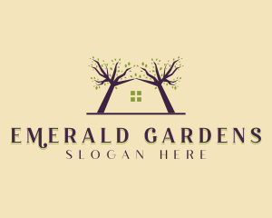 Tree House Landscaping logo design