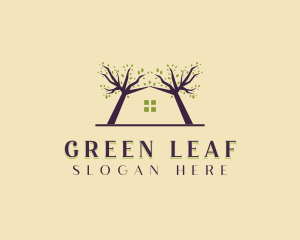 Tree House Landscaping logo design