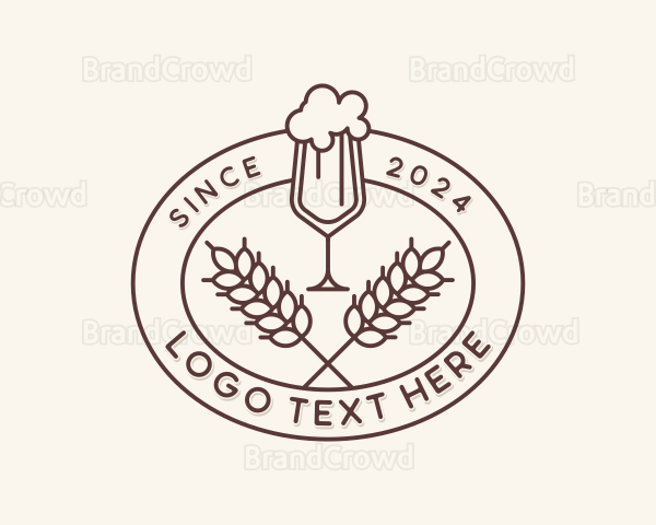 Bar Liquor Pub Logo