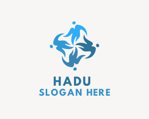 Human - Crowdsourcing Community Company logo design