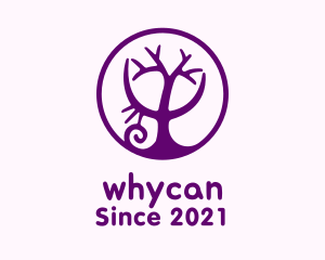 Purple Tree Playground logo design