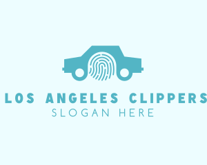 Car Security Fingerprint Logo
