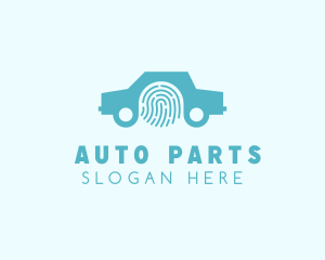 Car Fingerprint Identification logo design