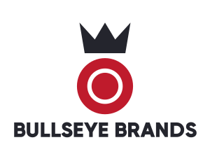 Target - Circle Target Crown logo design