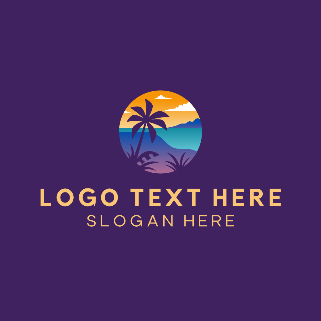 Island Beach Resort Logo | BrandCrowd Logo Maker | BrandCrowd