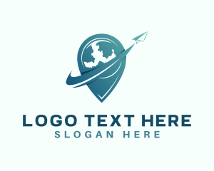 Travel - Global Travel Locator logo design