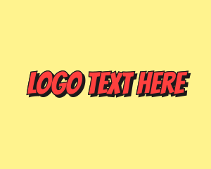 Fun Comic Cartoon Logo