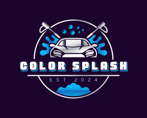 Car Pressure Washing logo design