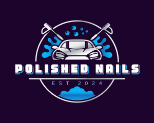 Car Pressure Washing logo design