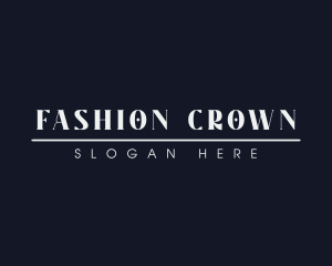 Generic Elegant Fashion logo design