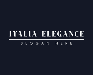 Generic Elegant Fashion logo design