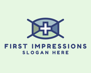 Medical Health Mask logo design