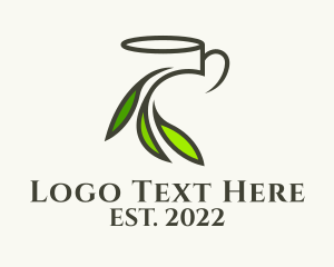 Cup - Organic Tea Cup logo design