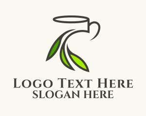 Organic Tea Cup Logo