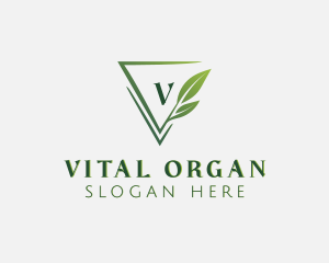 Leaf Botanical Garden logo design