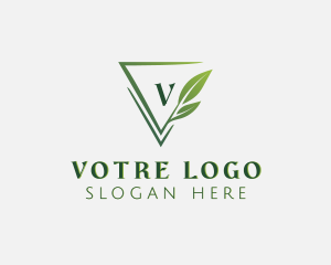 Leaf Botanical Garden logo design
