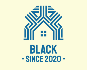 Architect - Blue House Realty logo design