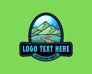 Mountain - Mountain Road Explorer logo design