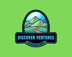 Explore - Mountain Road Explorer logo design