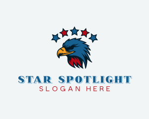 Election Eagle Stars logo design