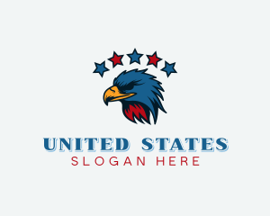 Election Eagle Stars logo design