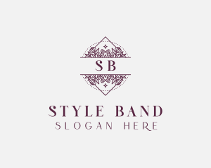 Floral Wedding Styling logo design