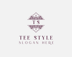 Floral Wedding Styling logo design