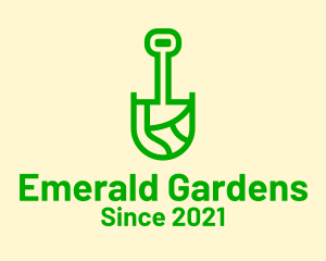 Shovel Garden Tool  logo design