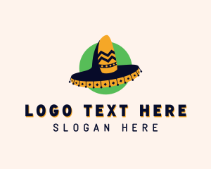 Merchandise - Mexican Sombrero Hat logo design