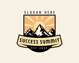 Sunrise Mountain Summit logo design