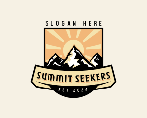 Sunrise Mountain Summit logo design