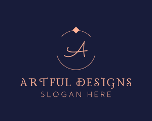 Feminine Elegant Brand logo design