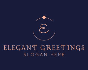 Feminine Elegant Brand logo design