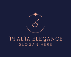 Feminine Elegant Brand logo design